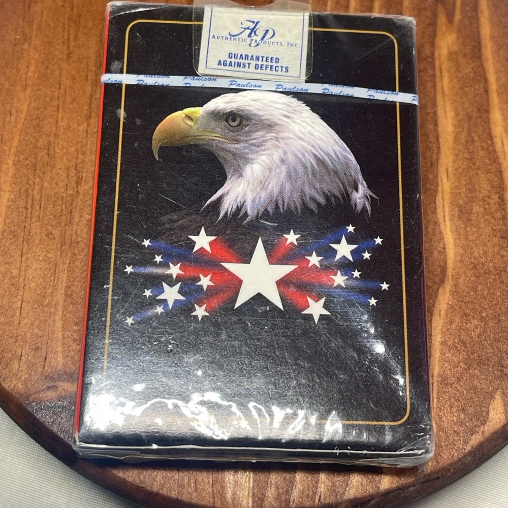 Patriotic Eagle Playing Cards